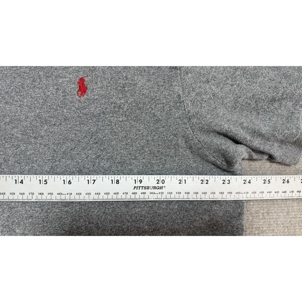 Polo Ralph Lauren Polo Shirt Mens XL Gray Classic Fit Pony Logo Short Sleeve